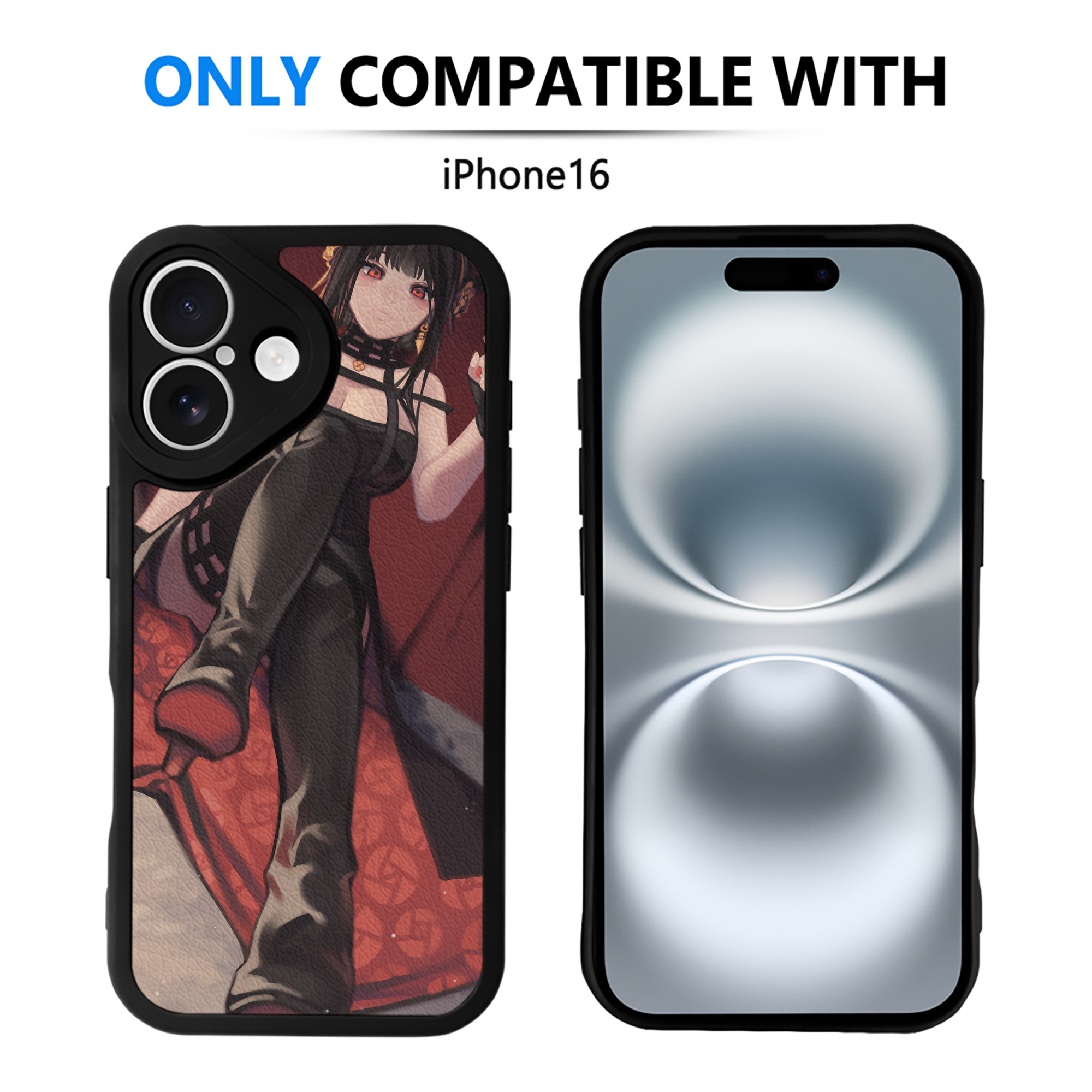 （画像用） SPY×FAMILY间谍家家酒 【iPhone 16シリーズ対応】シリコンスマホケース（レザー調） 材質：シリコン